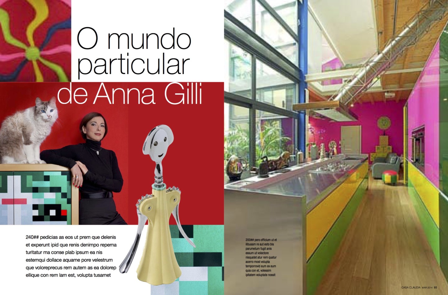 Press Anna Gili Casa Claudia 2014