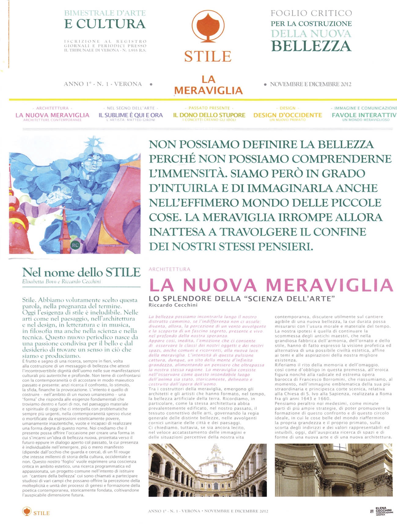 Press Anna Gili - Foglio critico 2012