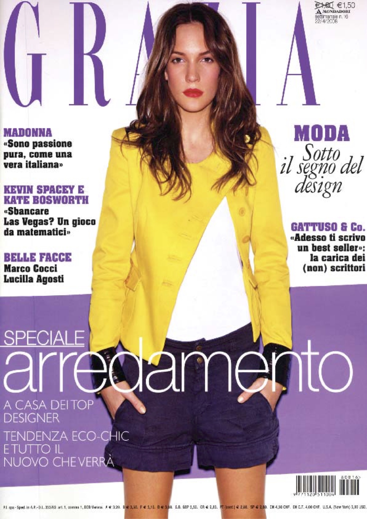 Press Anna Gili - Grazia 2008